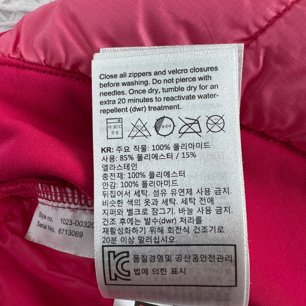 Mammut Skirt Womens Small Pink Dragon Fruit Aenergy Insulated Puffer Zipped S - Picture 7 of 10